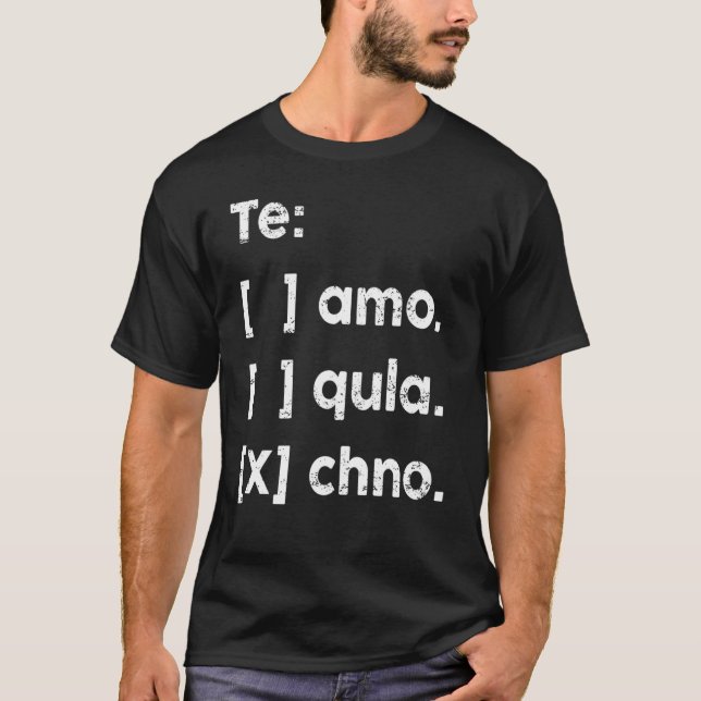 T-shirt Tequila Techno Music (Devant)