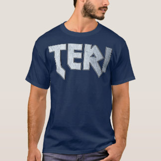 T-shirt Teri métallique lourd