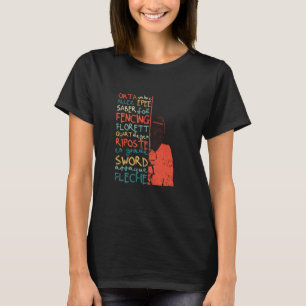 T-shirt Termes de clôture Formation des clôtures Équipe Fo