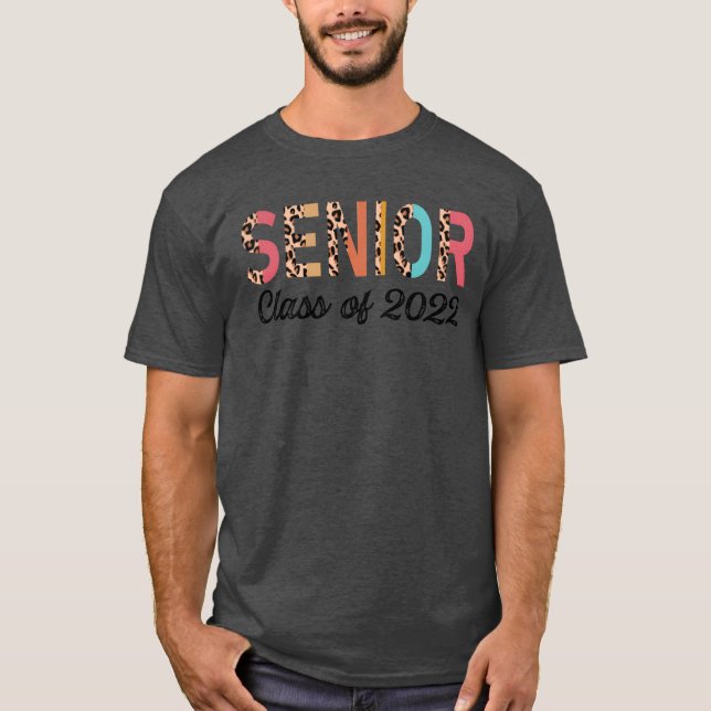 T-shirt Terminale 2022 Léopard Seniors (Devant)