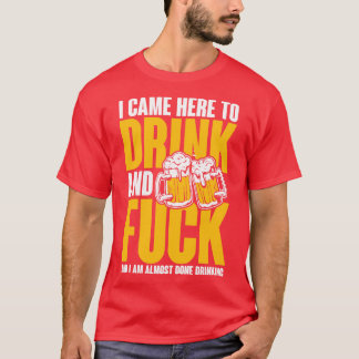 T-shirt Terminé la boisson