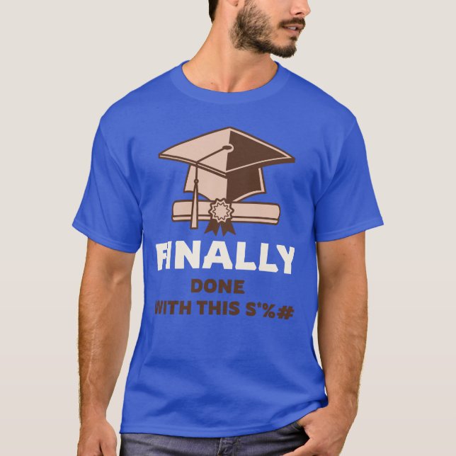 T-shirt Terminé Le Diplômé (Devant)