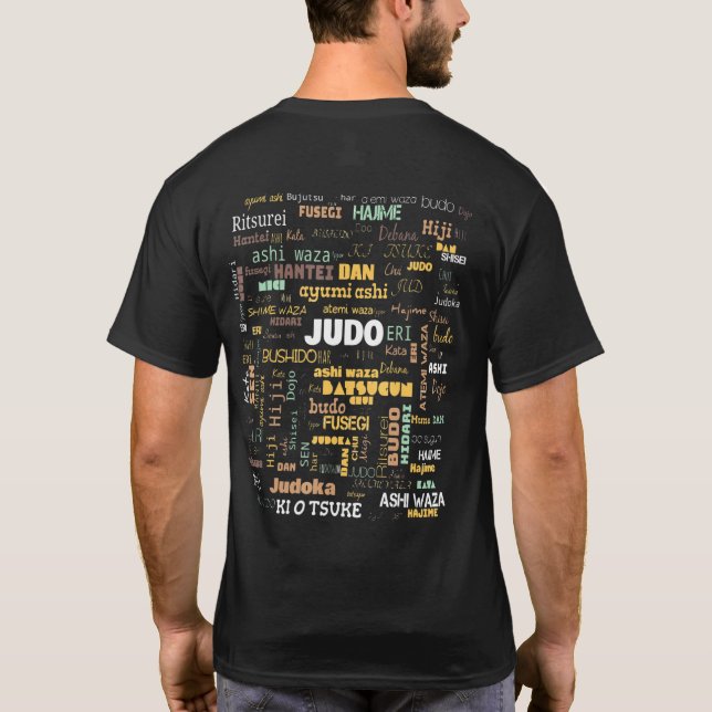 T-shirt Terminologie Judo Termes fréquemment utilisés (Dos)
