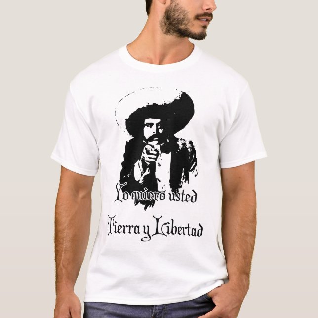 T-shirt Terra e Liberdade de Por (Devant)