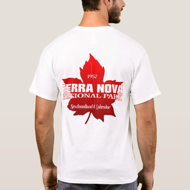 T-shirt Terra Nova NP (feuille d'érable) (Dos)
