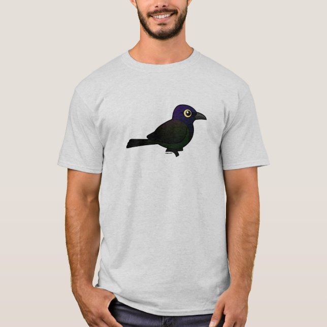 T-shirt Terrain communal Grackle de Birdorable (Devant)