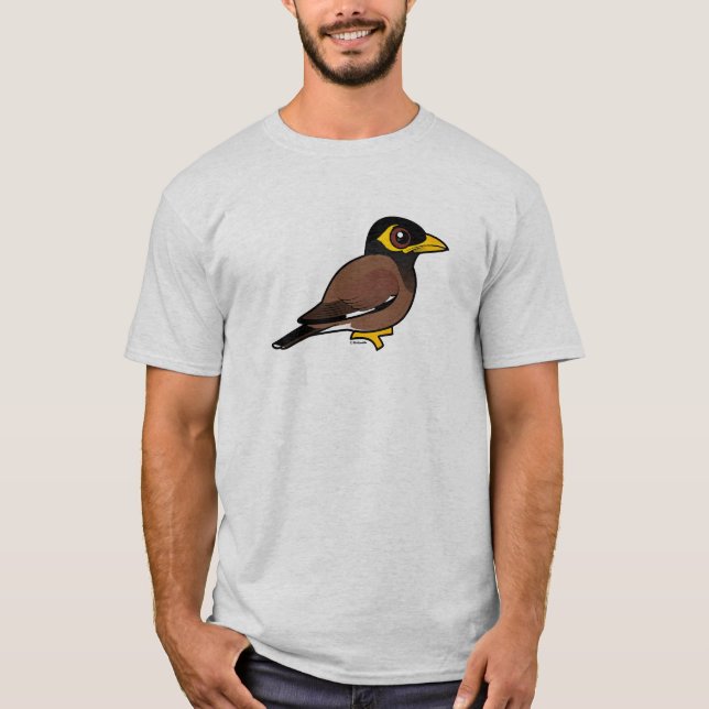 T-shirt Terrain communal Myna de Birdorable (Devant)