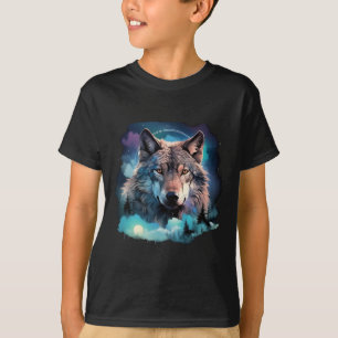 T-shirt Terrain de chasse au loup gris1