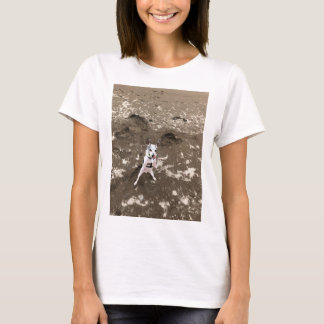 T-shirt terrain de plage