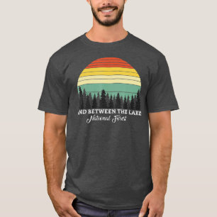 T-shirt Terrain entre les lacs Forêt nationale Kentucky Pa