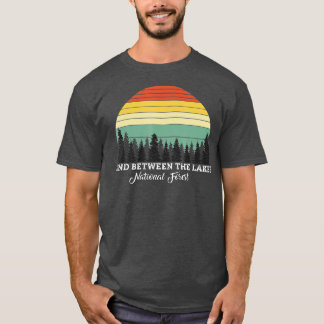 T-shirt Terrain entre les lacs Forêt nationale Kentucky Pa