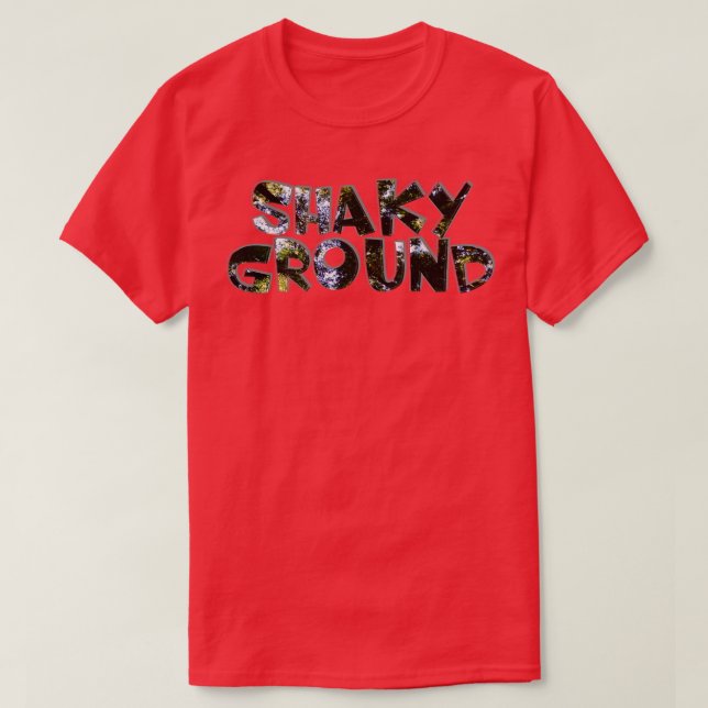 T-shirt terrain instable (Design devant)