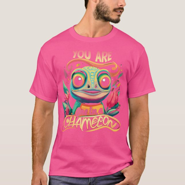 T-shirt Terrarium-Animaux Chameleon (Devant)