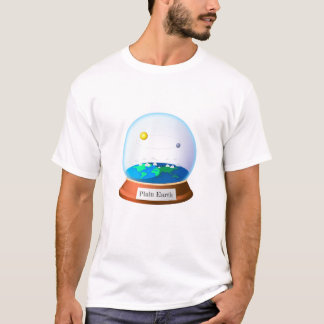 T-shirt Terre Claire dans un globe