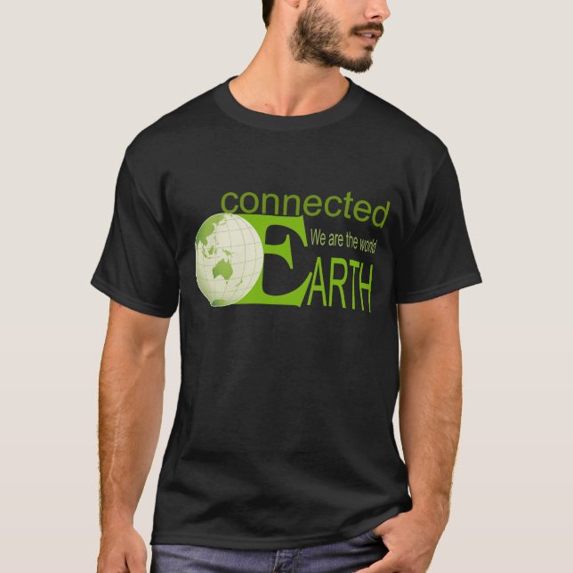 T-shirt Terre connectée (Devant)