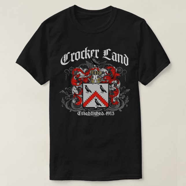 T-shirt Terre de Crocker (Design devant)