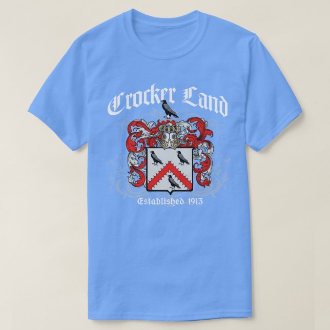 T-shirt Terre de Crocker (Design devant)