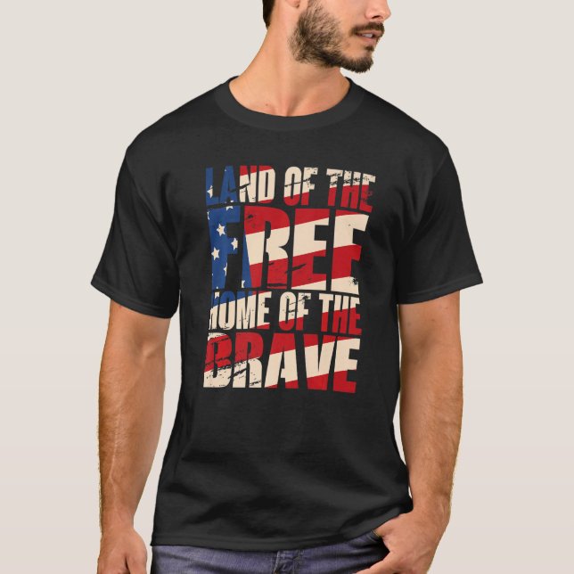 T-shirt Terre De La Maison Libre Du Courageux (Devant)
