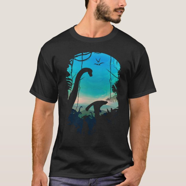T-shirt Terre des dinosaures (Devant)