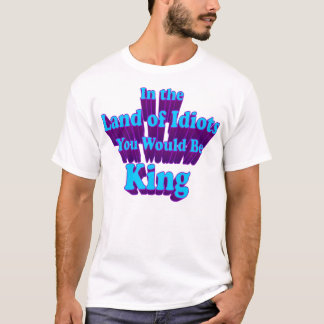 T-shirt Terre des idiots