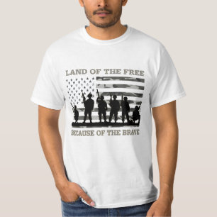 T-shirt Terre des Libres à cause des Braves Soldats