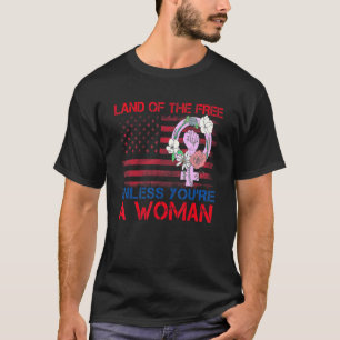 T-shirt Terre des Libres à moins d'être une femme Equ Vint