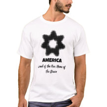 T-Shirt "Terre des Libres, Maison des Braves"