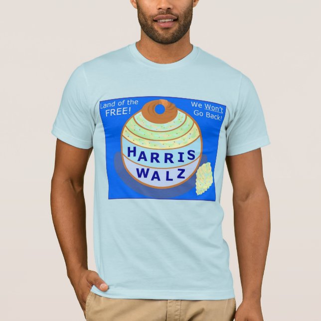 T-shirt Terre du HARRIS-WALZ libre (Devant)