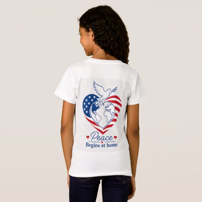 T-Shirt Terre du Petit Libre (Dos entier)