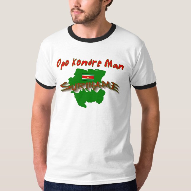T-shirt Terre du Surinam (Devant)