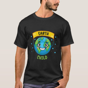 T-shirt Terre Enfant Sauver Planète Enseignant Science Cli