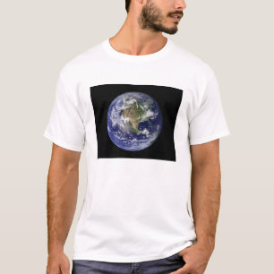 T-shirt Terre entière montrant l'Amérique du Nord 3