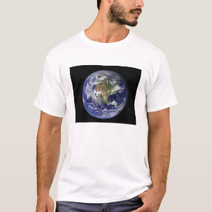 T-shirt Terre entière montrant l'Amérique du Nord 4