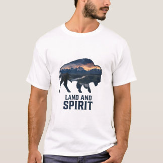 T-shirt Terre et Esprit Silhouette de Buffalo