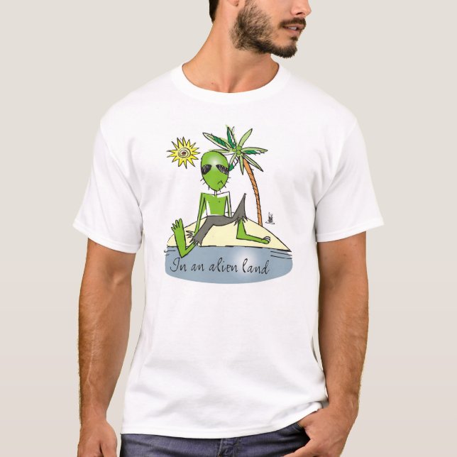 T-shirt Terre étrangère (Devant)