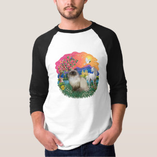 T-shirt Terre Fantastique (ff) - Chat Himalayen