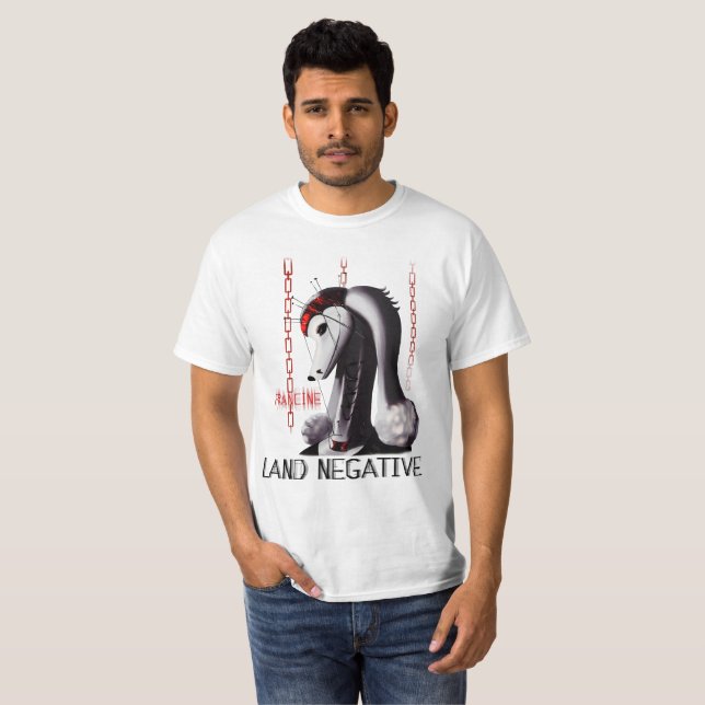 T-shirt Terre Négative : Francine (Devant entier)