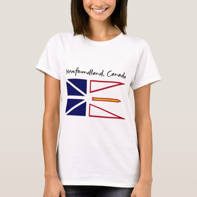 T-shirt Terre-Neuve Canada (Devant)