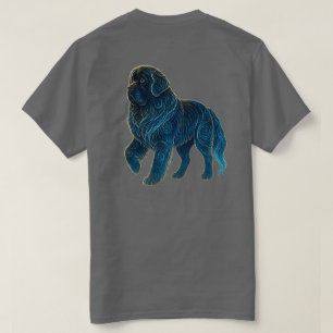 T-shirt Terre-Neuve cosmique