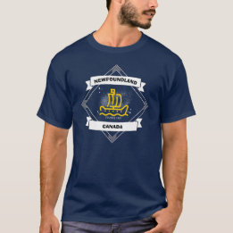 T-shirt Terre-Neuve-et-Labrador Canada a fondé 1497 voilie