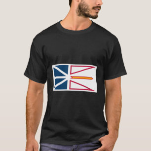 T-shirt Terre-Neuve-Labrador Province du drapeau Canada