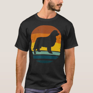 T-shirt Terre-Neuve Newfie Vintage Retro Papa Cadeau