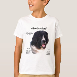 T-shirt Terre-Neuve - Terre-Neuve - Histoire; J'aime Newfi