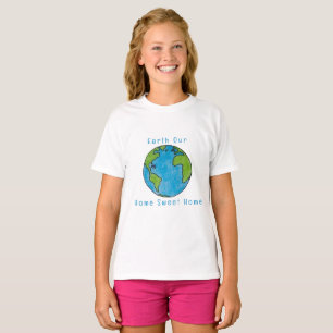 T-shirt Terre notre douce maison 