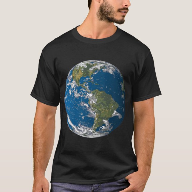 T-shirt Terre planétaire (Devant)