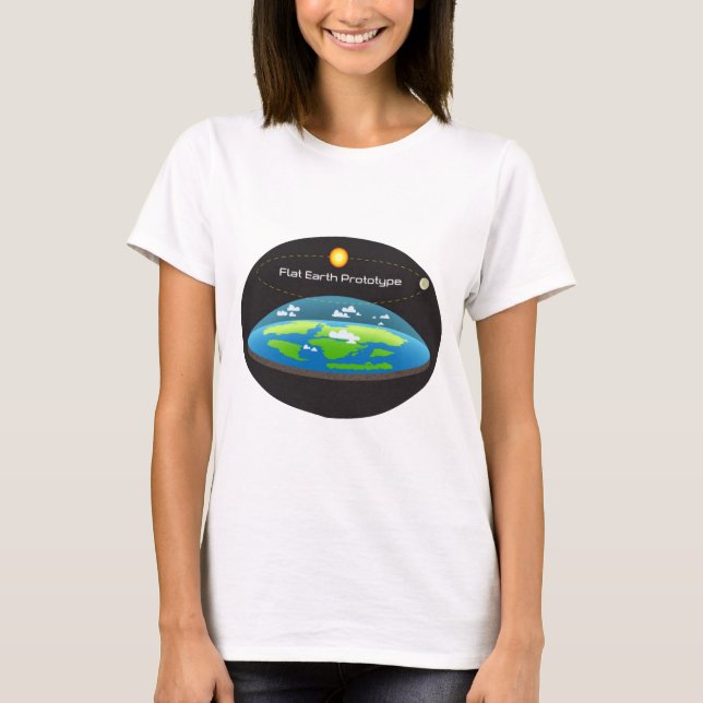 T-shirt Terre plate (Devant)