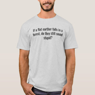 T-shirt Terre plate de vieux grincheux