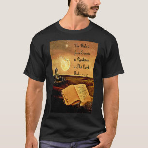 T-shirt Terre plate La Bible Terre plate Biblique Bible