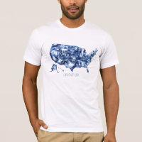Terre que j'aime - Carte des États-Unis