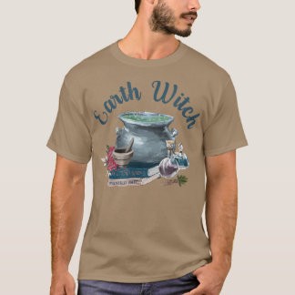 T-shirt Terre sorcière herbaliste Green sorcière Vegan